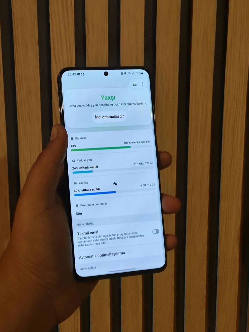 Samsung Galaxy S20 Ultra, 128 GB, rəng - Qara, Zəmanət, Barmaq izi, Simsiz şarj — Samsung, Bakı (4)
