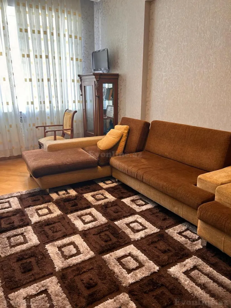 Kirayə verilir 3 otaqlı Mənzil Yeni tikili 82 m² Bakı, Yasamal r., Elmlər Akademiyası m — Mənzil, Bakı (5)