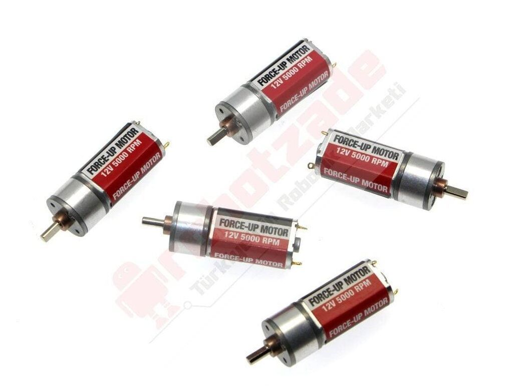 Force-Up 12V 5000 RPM DC Motor Robot layihələri və yarışmaları üçün — Avtomatika, Bakı (4)