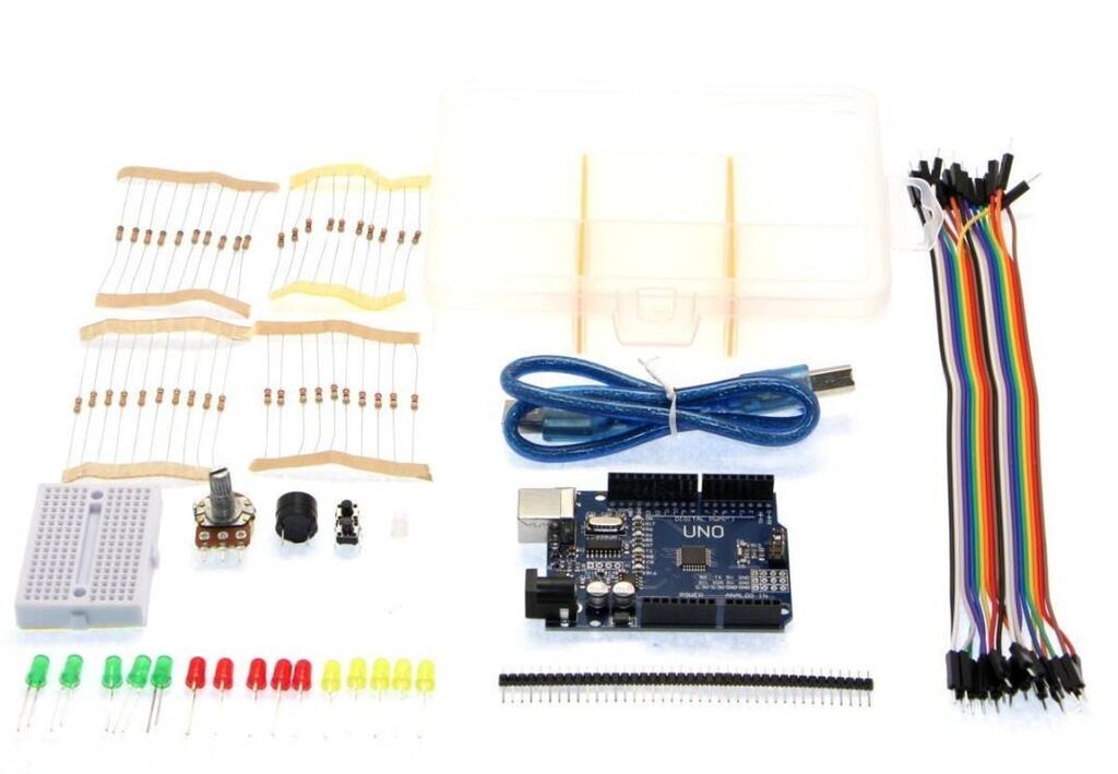 Arduino Əsas Başlanğıc Dəsti Bu dəst ilə edə biləcəkləriniz: - IoT — Müxtəlif alət dəstləri, Bakı (2)