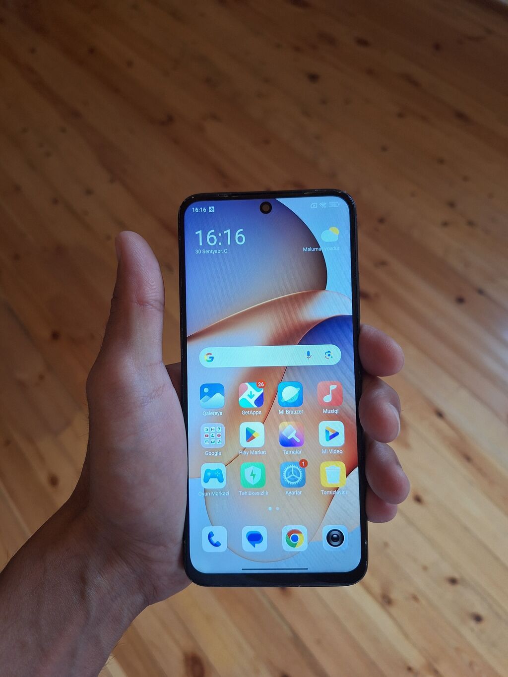 Redmi Note 12S, 256 GB, rəng - Qara, Barmaq izi — Xiaomi, Masazır (2)
