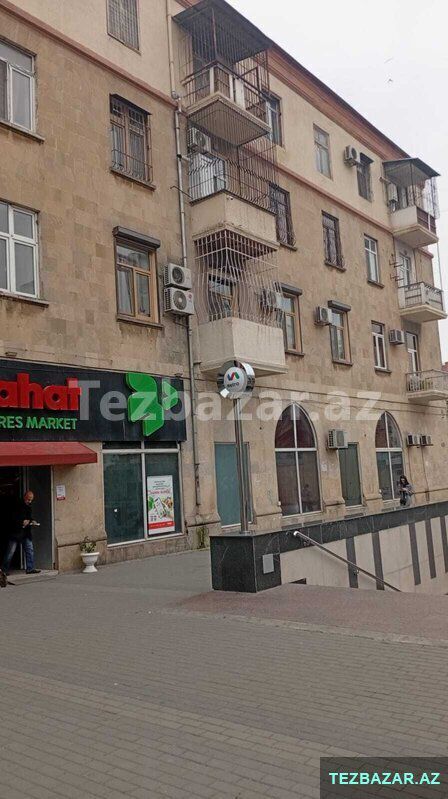 Nizami rayonu, Qara Qarayev prospekti, Qarayev metrosunun çı — Mənzil, Bakı (8)