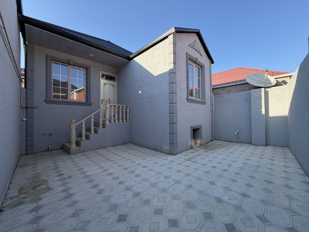 Satılır 3 otaqlı həyət evi/bağ evi 75 m² — Ev, villa, Bakı