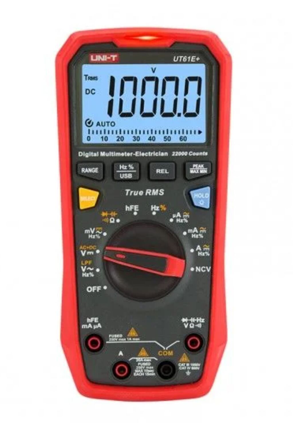 Məhsul: Unı-t UT61E+ True RMS Rəqəmsal Multimetr Qiymət: 176 UT61+ — Ölçü alətləri, Bakı
