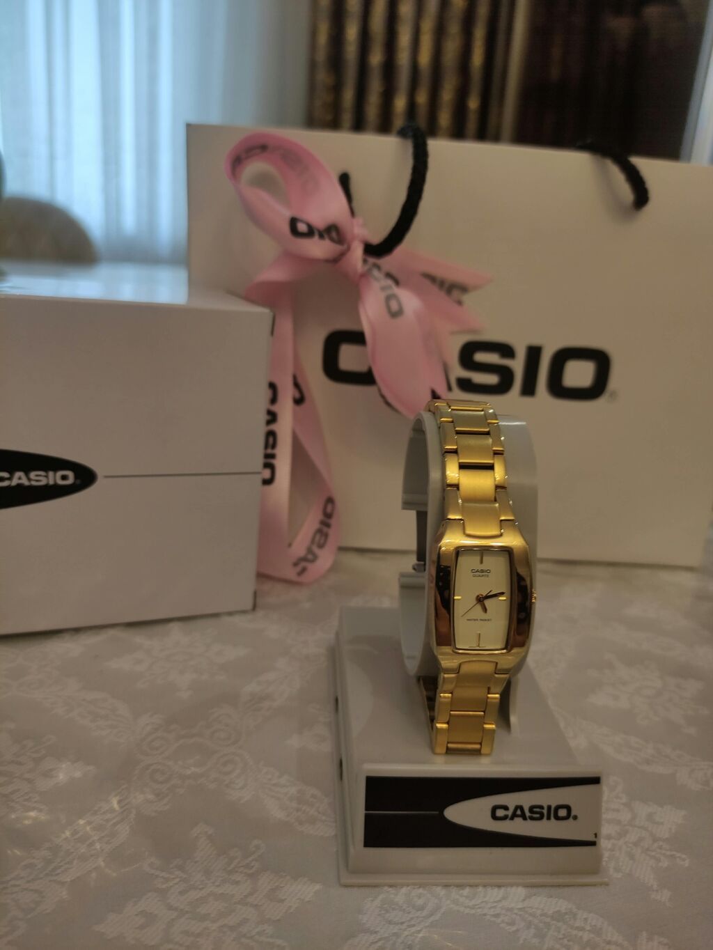 Casio qadın qol saatı Saat az istifadə olunub,incə biləkli xanım — Qol saatları, Bakı (2)