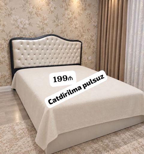 Taxt satilir olcu 1.60 en 2 uzunu catdirilma daxil 199 azn matrasida — Bakı