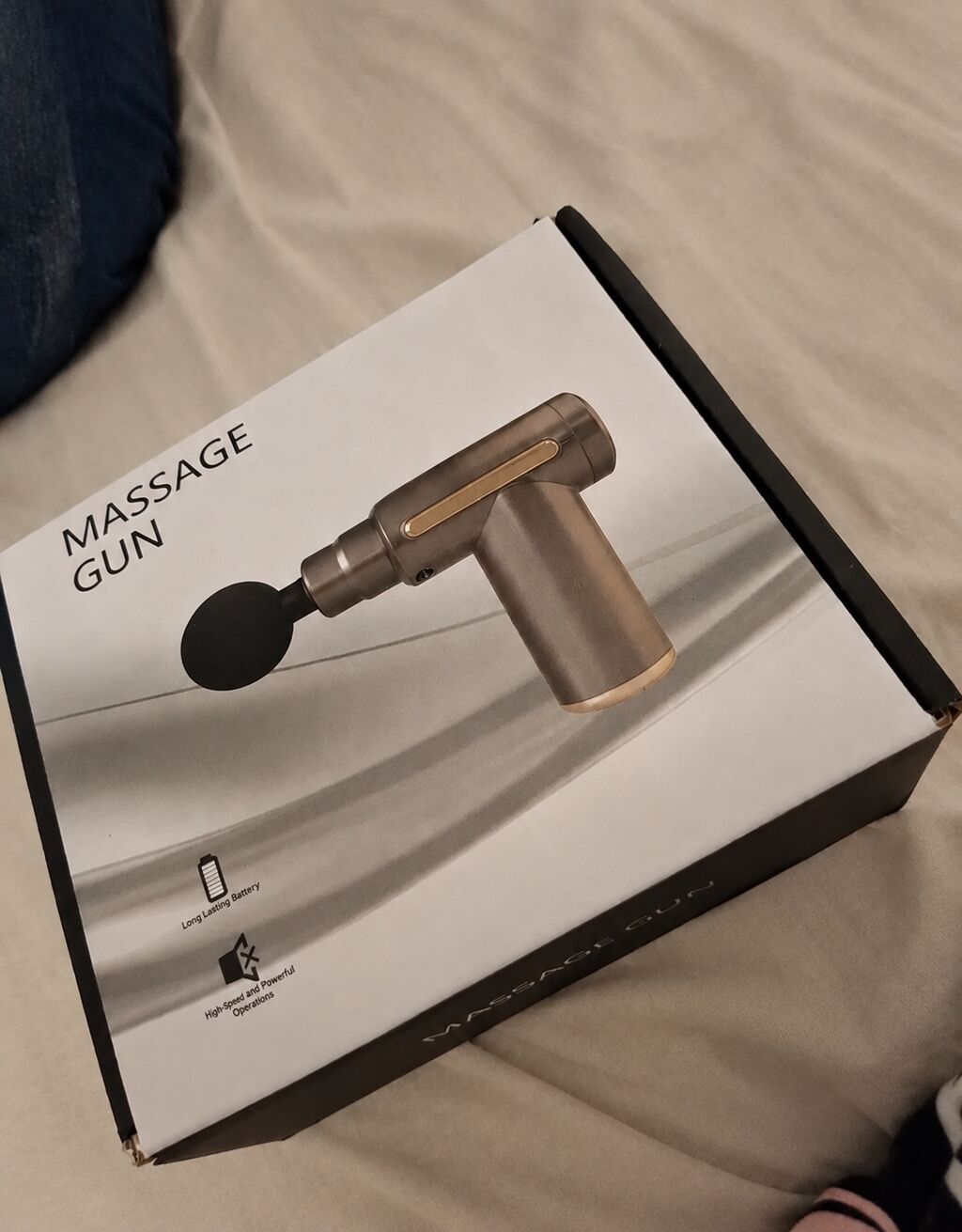 Peşəkar Masaj Aparatı (Massage Gun) – Yeni və Qutuda İdman və iş — Masaj aparatları, Bakı (4)