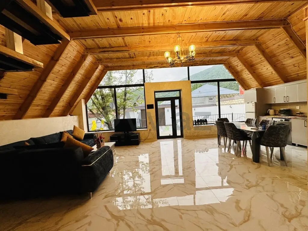 4 otaqlı Həyət evi Kirayə (günlük), Qəbələ — Ev, villa, Qəbələ (10)