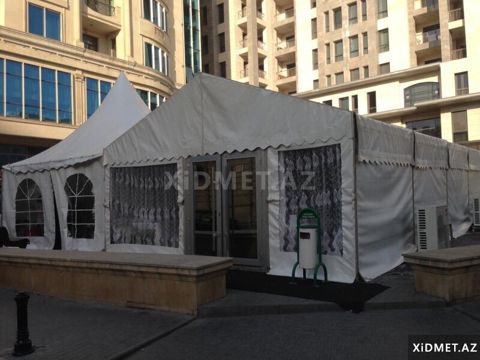 Vip Çadır kirayəsi 7/24 - Hər növ xidmət — Bakı