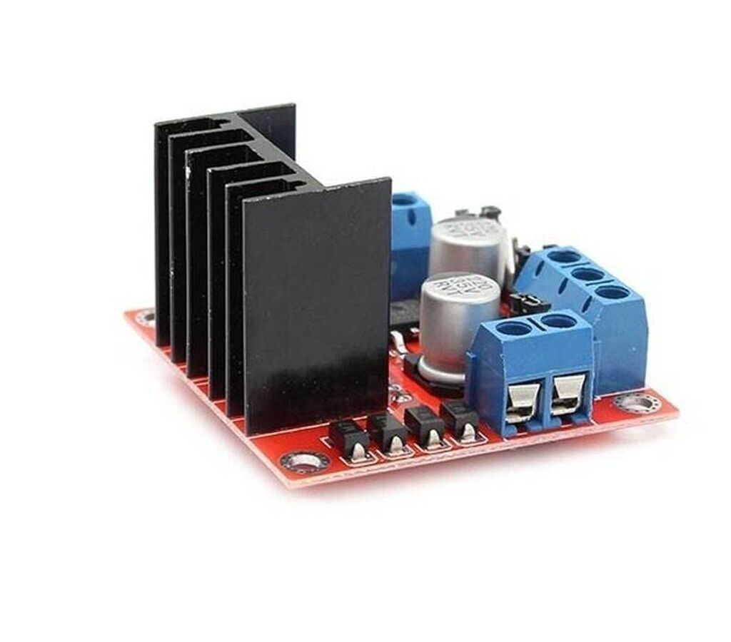 L298N Cüt Motor Sürücü Kartı L298N əsaslı cüt motor sürücü kartı — Noutbuk ehtiyat hissələri, Bakı (3)