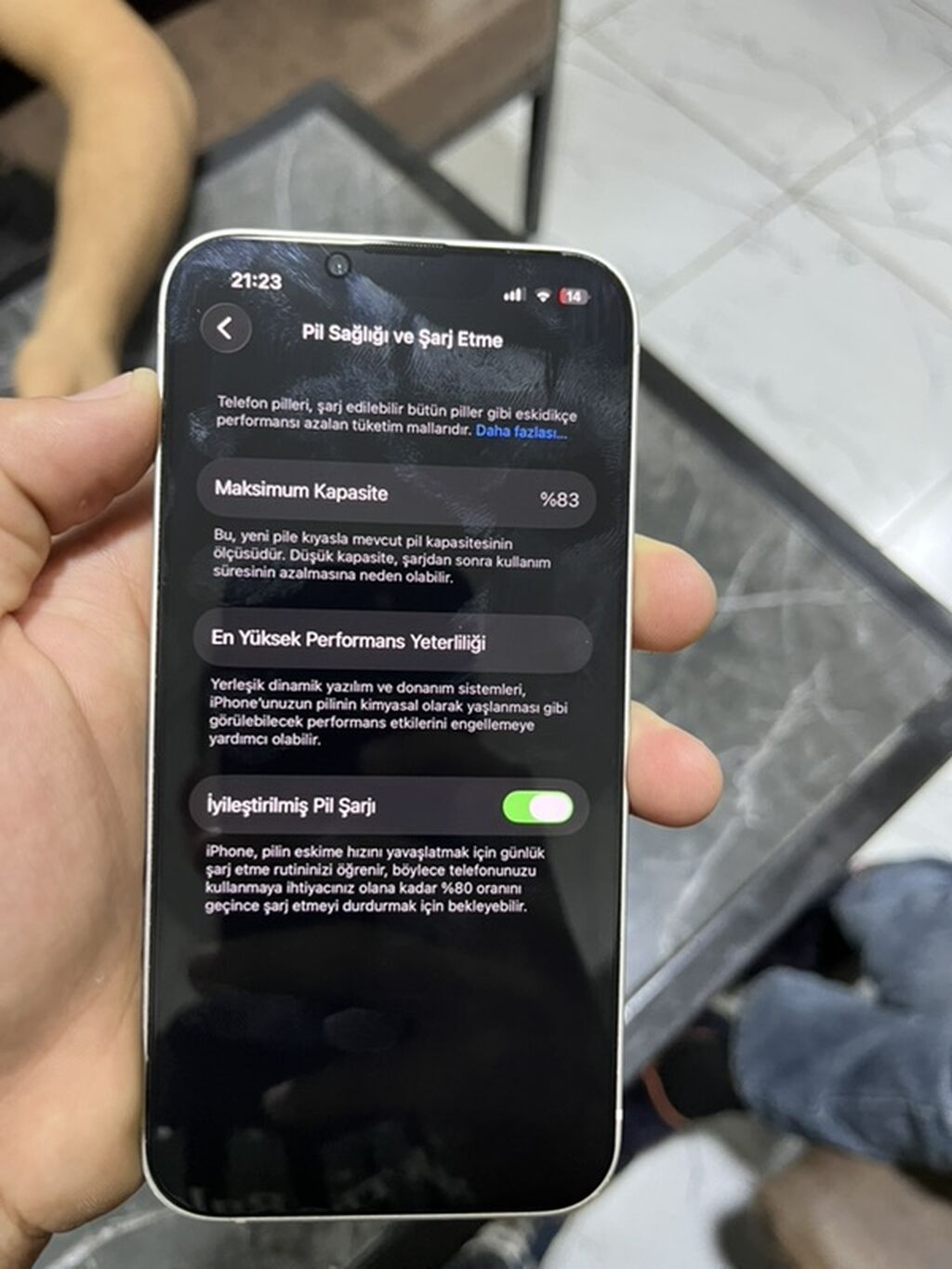 IPhone 13, 128 GB, Ağ, Face ID — Apple iPhone, Masallı (10)