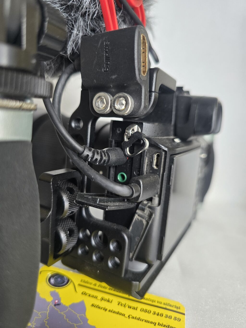 Sony Alpha a7 II foto-video çəkiliş üçün Tam kamplekt. Şəkildə nə — Fotoaparat, Şəki (6)