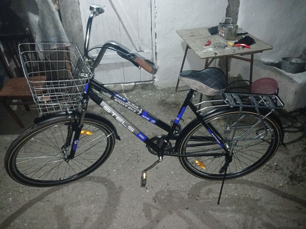 İşlənmiş Şəhər velosipedi Stels, 26", sürətlərin sayı: 1, Ünvandan götürmə — Yol velosipedləri, Bakı