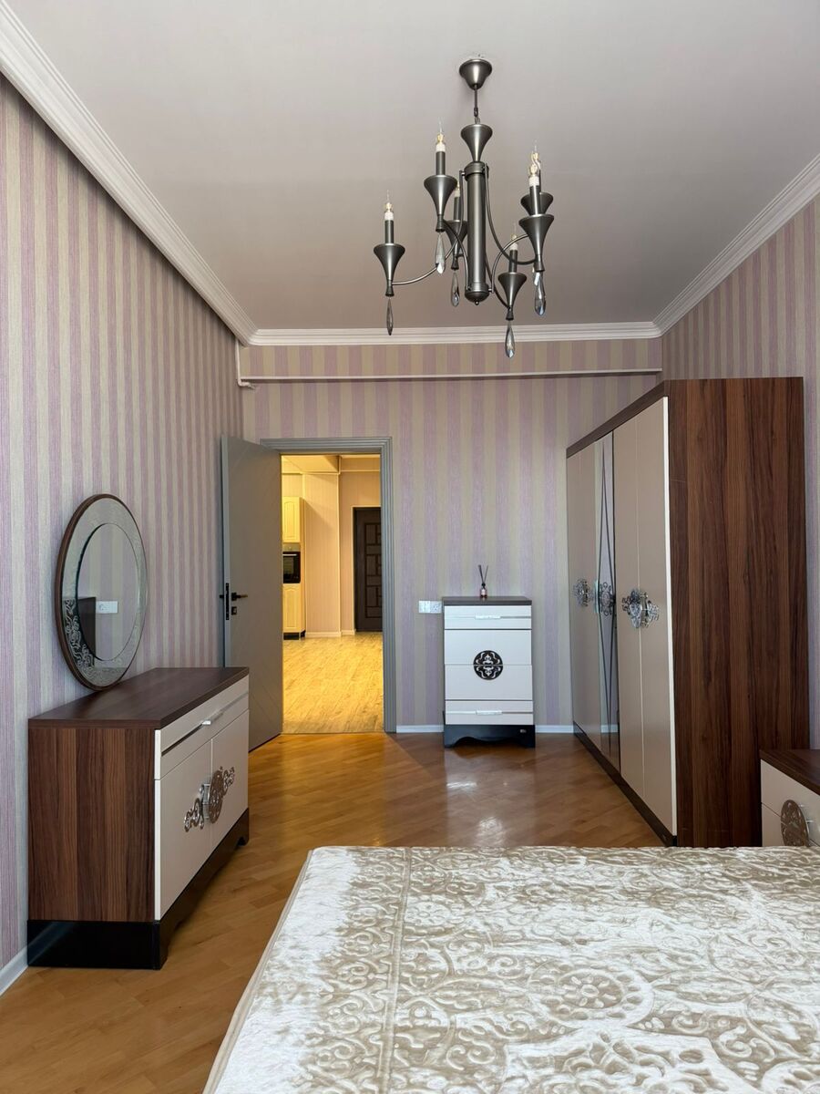 İcarəyə verilir 3 otaqlı yeni tikili 110 m² — Mənzil, Bakı (7)