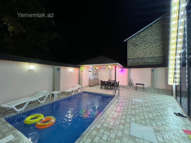 Günlük 4 otaqlı Həyət evi / Villa, 150 m², Qəbələ — Ev, villa, Qəbələ (5)