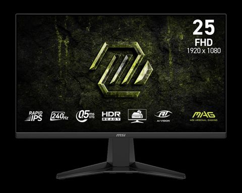 MSI MAG 255F X24 FHD 240Hz Gaming Monitor - Displey ölçüsü: 24.5" — Bakı