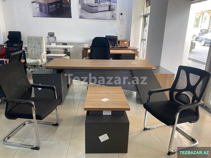 Ofis masası — Ofis mebeli, Bakı (4)