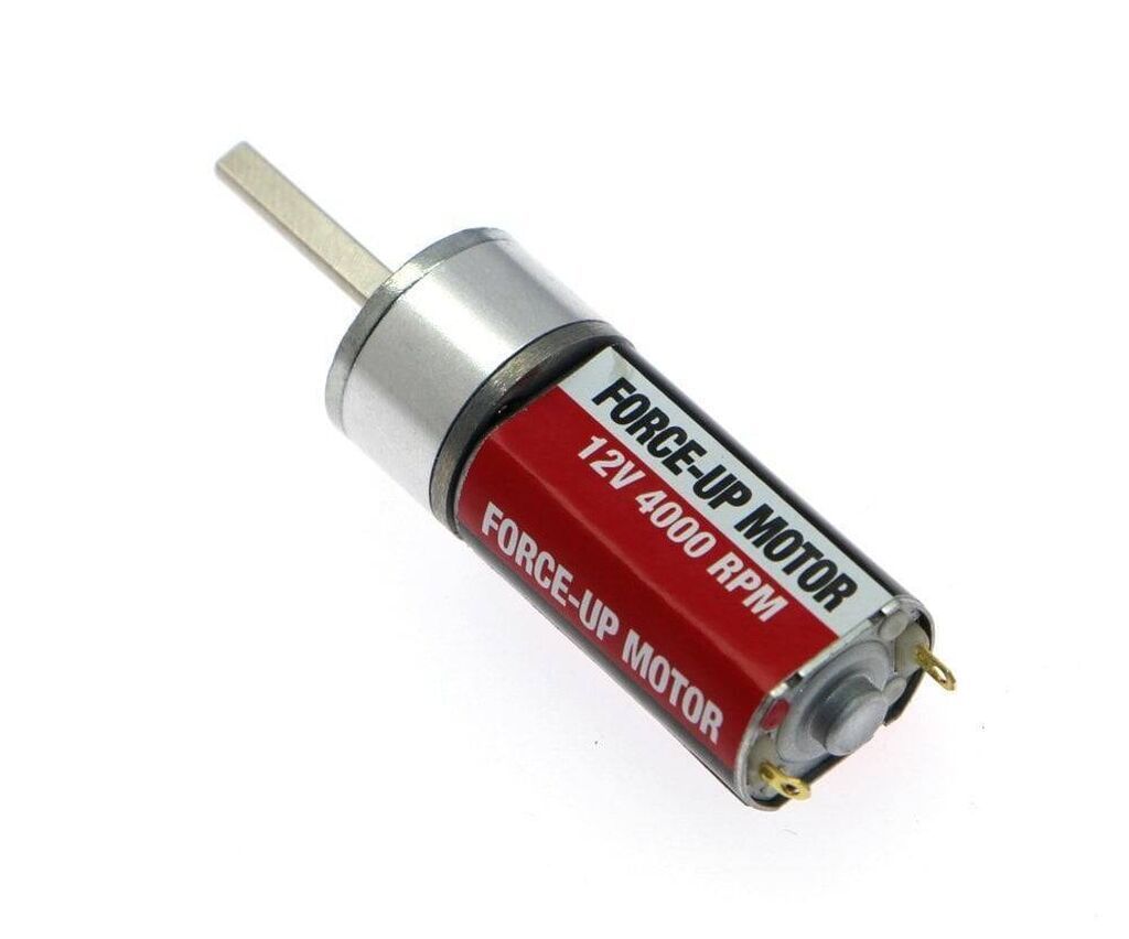 Force-Up 12V 4000 RPM DC Motor Robotika və mexaniki layihələr üçün — Mühərriklər, Bakı (2)