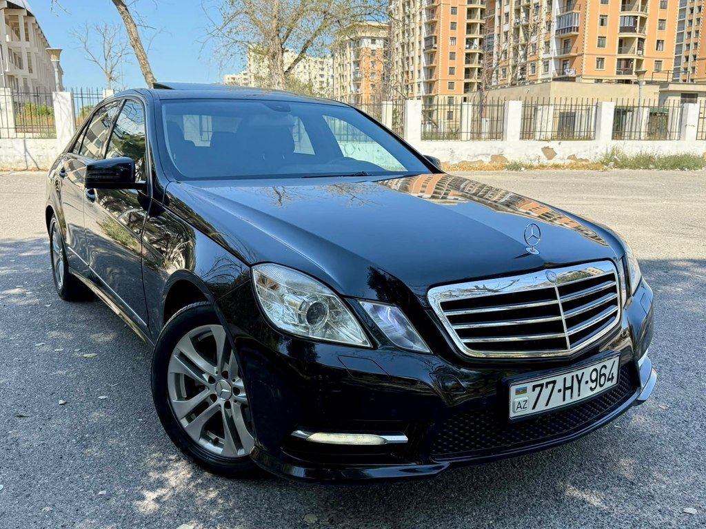 Mercedes E 200, 1.8 L, 2010 il, 230 000 km 77-HY-964 — Avtomobillər, Bakı (2)