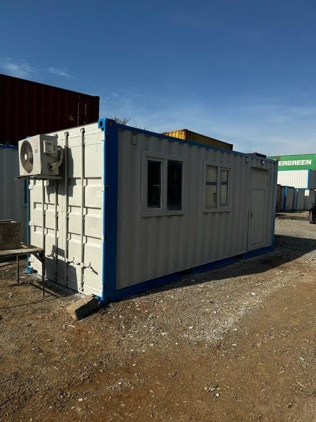 Konteyner 6 met konteyner ustunde 1 ed 45 kv kondisioneri var Şəhər — Hazır konstruksiyalar, Bakı (2)