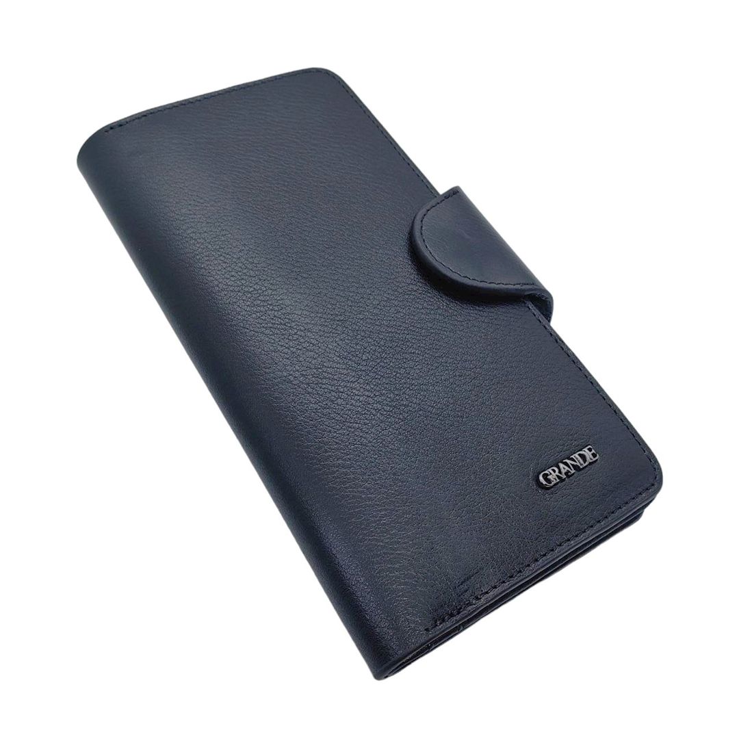 Qadınlar üçün dəri pul kisəsi Grande 2644_1 qara — Mallar, Bakı