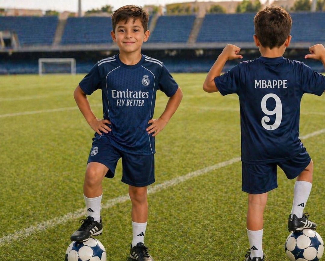 Oğlanlar üçün futbol dəsti eu006 VC_2415515, neylon, 6 yaş, tünd göy — Oğlanlar üçün idman kostyumları, Bakı