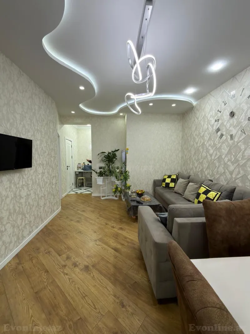 Satılır 2 otaqlı Mənzil Yeni tikili 53 m² Bakı, Xətai r — Mənzil, Bakı (3)