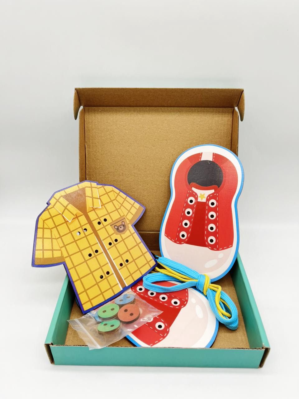 İnkişaf etdirən oyuncaq Treehole Treading Toys, taxta, 20 sm, 3+ yaş — Mallar, Bakı (2)