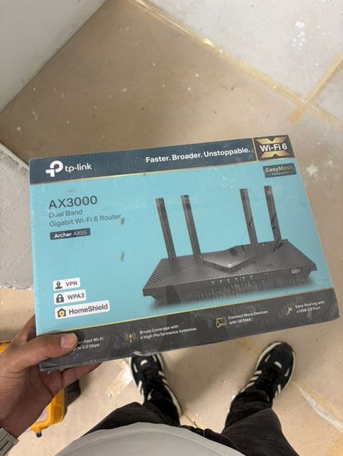 TP-Link Archer AX55 (AX3000) Dual Band Gigabit Wi‑Fi 6 router - Wi‑Fi — Xırdalan