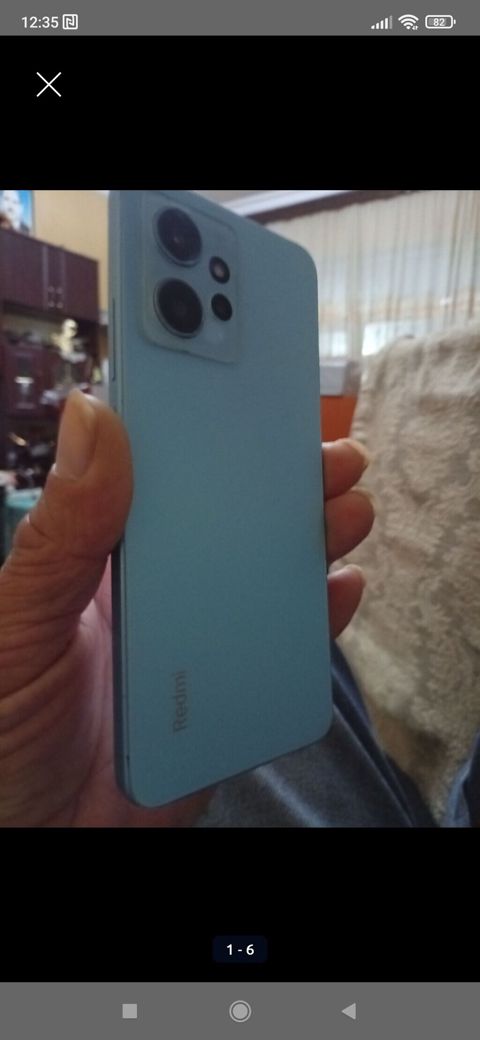 Redmi Note 12, 128 GB, rəng - Mavi, Sensor, Barmaq izi, İki sim kartlı — Bakı