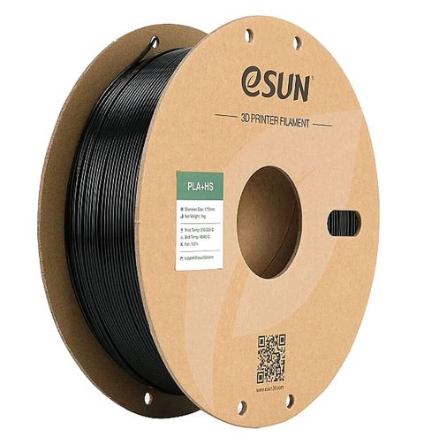 Esun Hyper PLA+ 1.75 mm Filament – Qara, 1 kg Yüksək sürətli 3D — Bakı