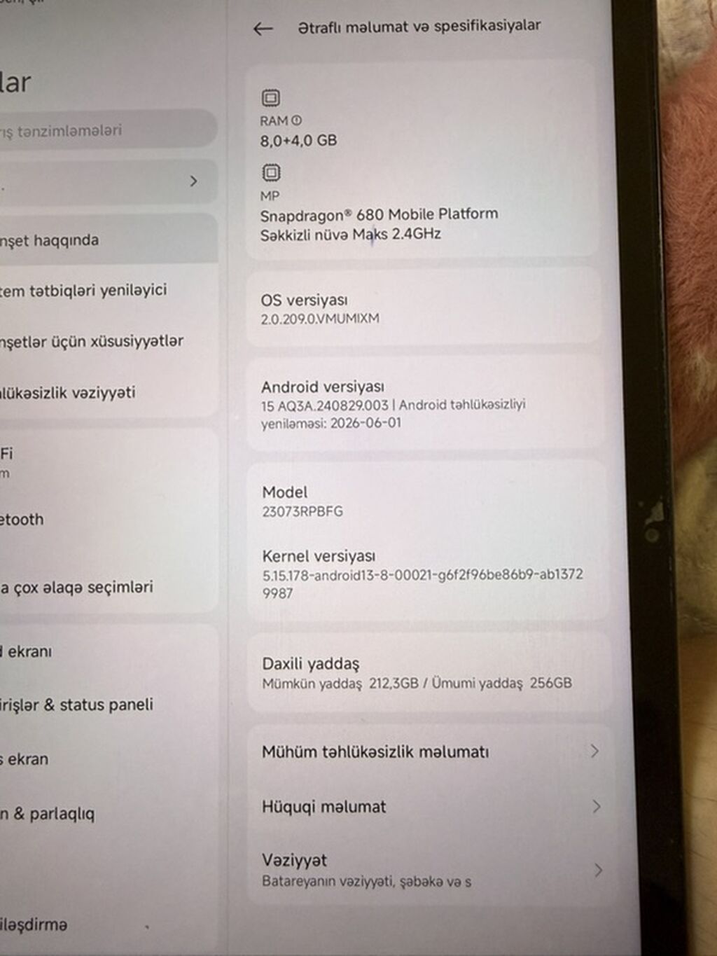İşlənmiş Xiaomi Redmi Pad SE, 11", 256 GB, Ünvandan götürmə — Xiaomi, Masazır (3)