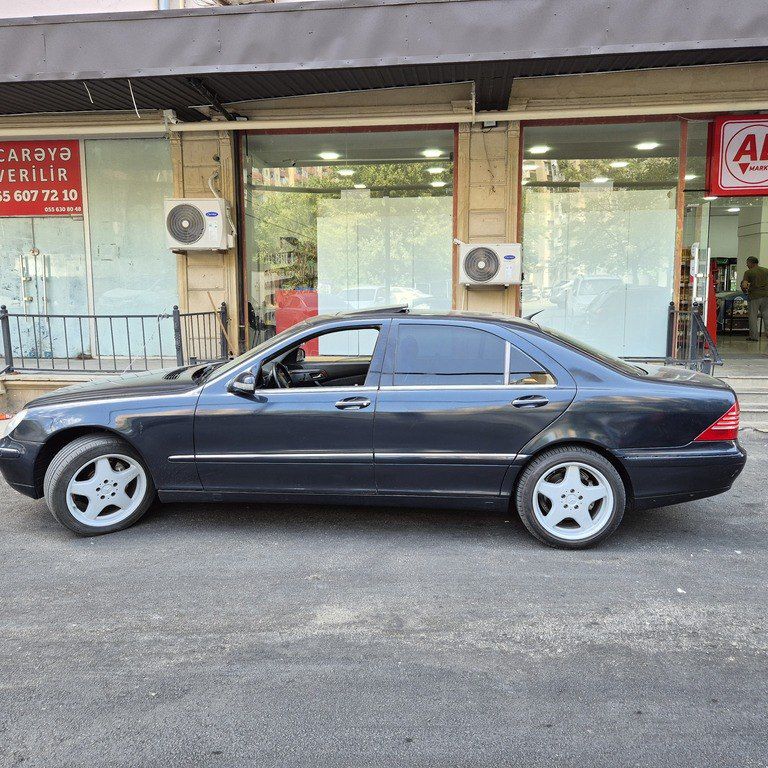 Mercedes S 320, 3.2 L, 1999 il, 268 000 km — Avtomobillər, Bakı (3)