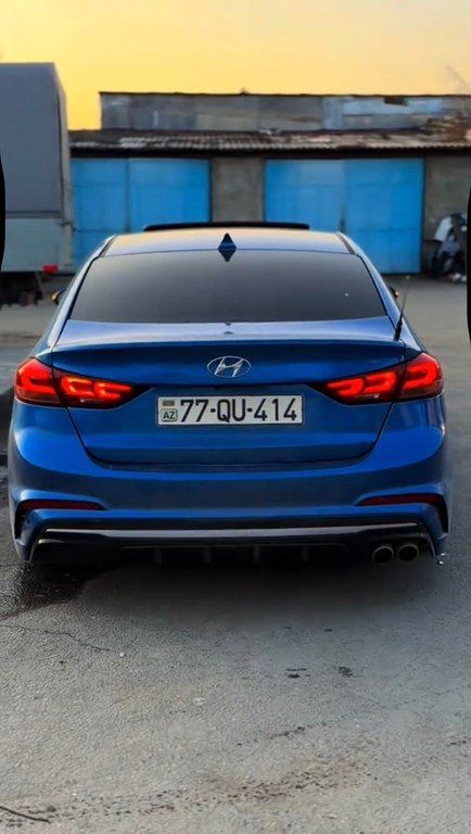 Hyundai Elantra, 1.6 L, 2017 il, 135 000 km 77-QO-414 — Avtomobillər, Zaqatala (7)