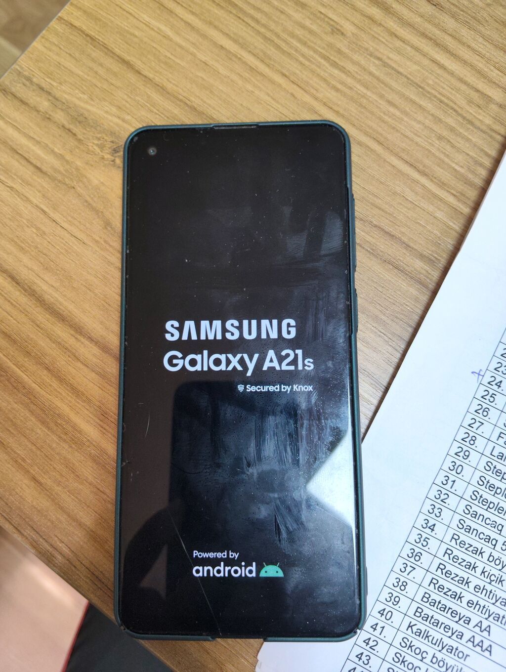 Samsung Galaxy A21S, 64 GB, rəng - Qara, Barmaq izi — Samsung, Masazır (6)