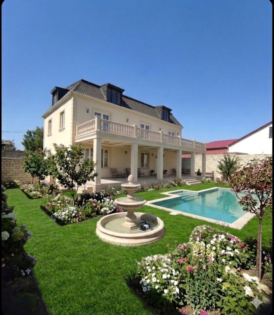 Satılır 6 otaqlı həyət evi/bağ evi 450 m² — Ev, villa, Bakı (6)