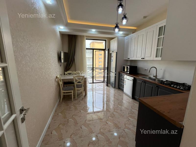 Kirayə 3 otaqlı Bina evi menzil (Yeni tikili), 140 m², Nəsimi rayonu — Mənzil, Bakı (6)