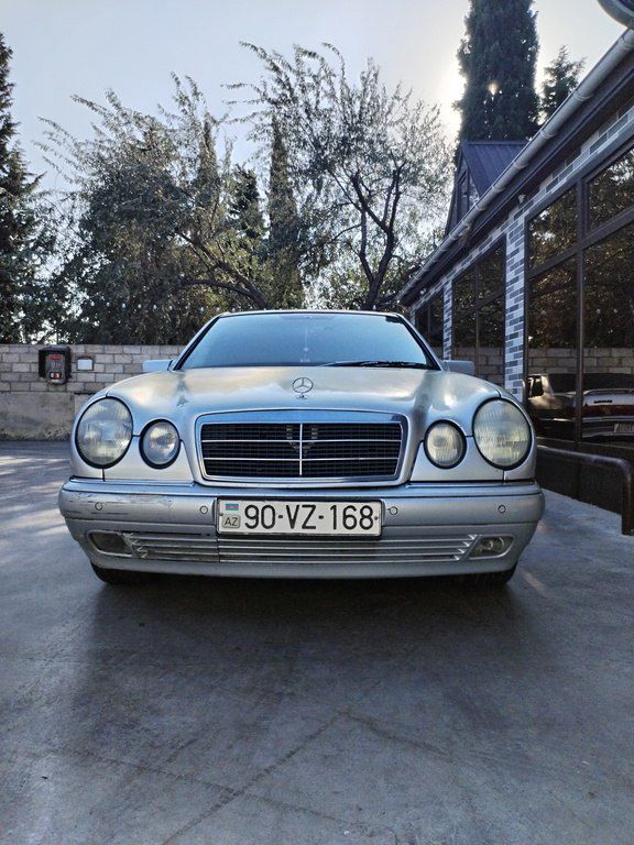 Mercedes E 200, 2.0 L, 1996 il, 595 630 km 90-VZ-168 — Avtomobillər, Şabran