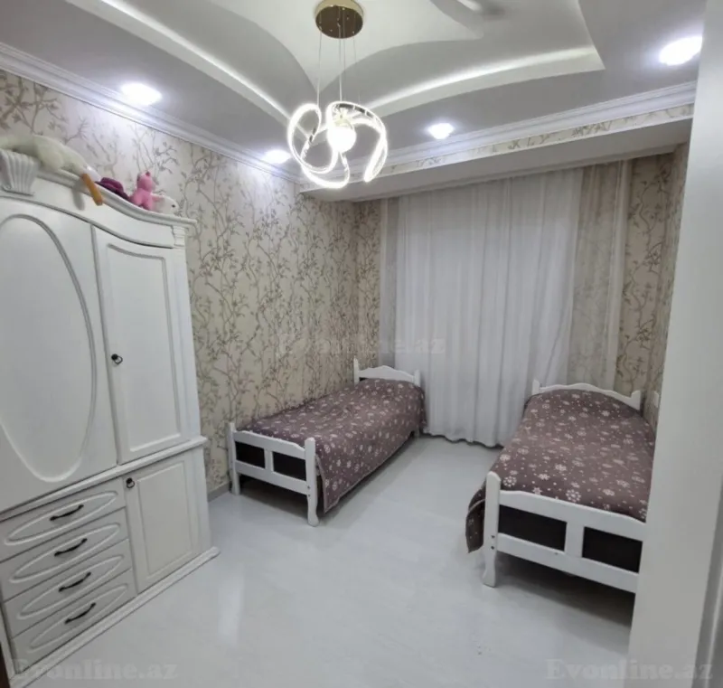 Satılır 3 otaqlı Mənzil Yeni tikili 95 m² Bakı, Xətai r., Həzi Aslanov — Mənzil, Bakı (5)