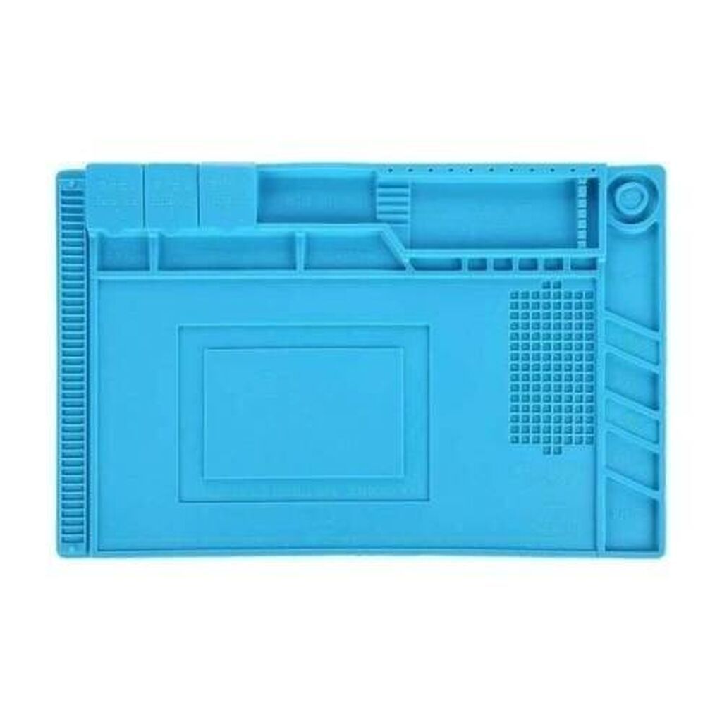 İstiliyə Dözümlü Silikon Lehim Pedi – 45x30 sm Elektronika və mobil — Lehimlə avadanlığı, Bakı