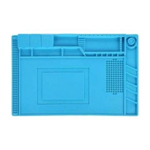 İstiliyə Dözümlü Silikon Lehim Pedi – 45x30 sm Elektronika və mobil — Bakı