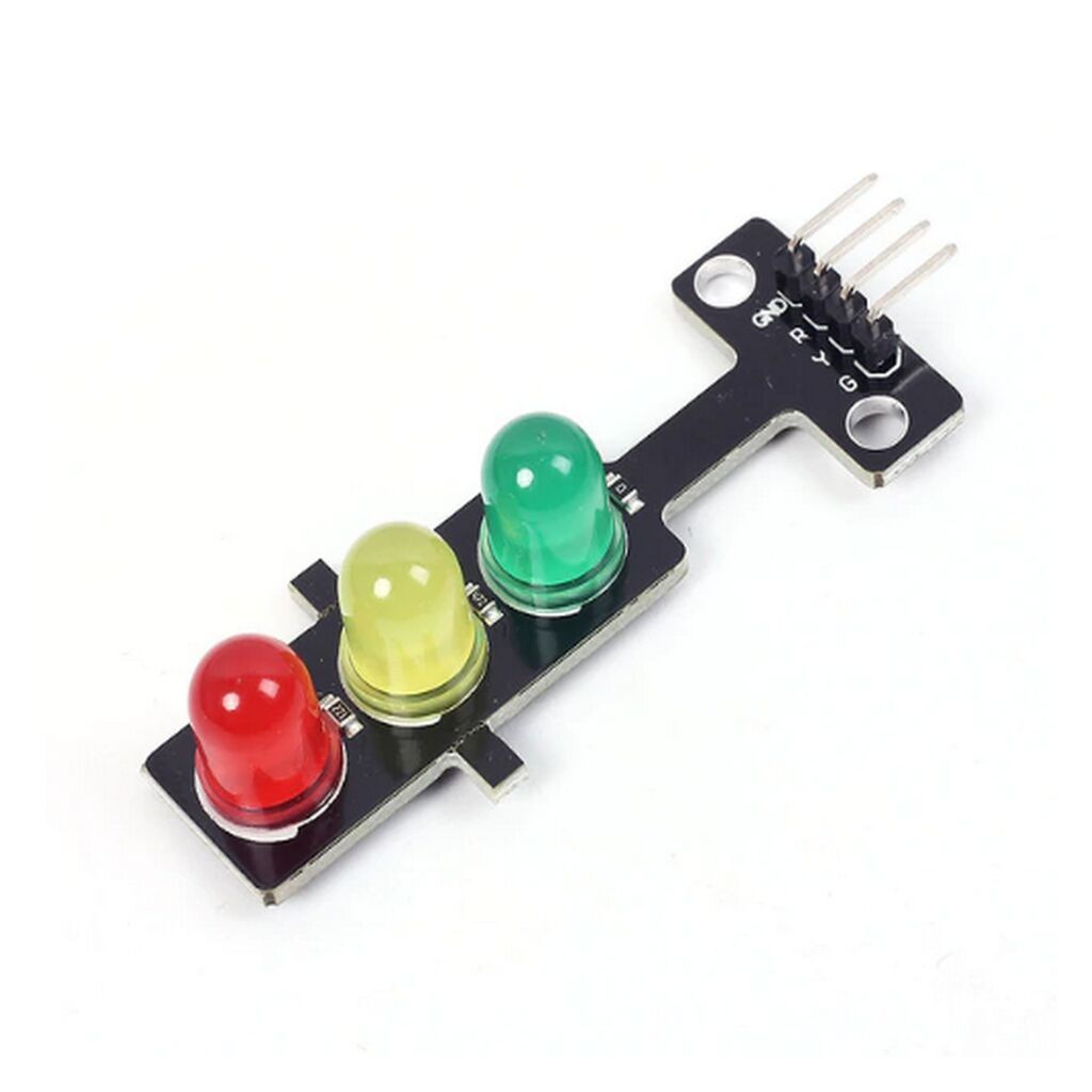 Arduino LED Trafik Lampası (İşıqfor) Modulu – 5V Kompakt ölçülü mini — Ampullar, Bakı