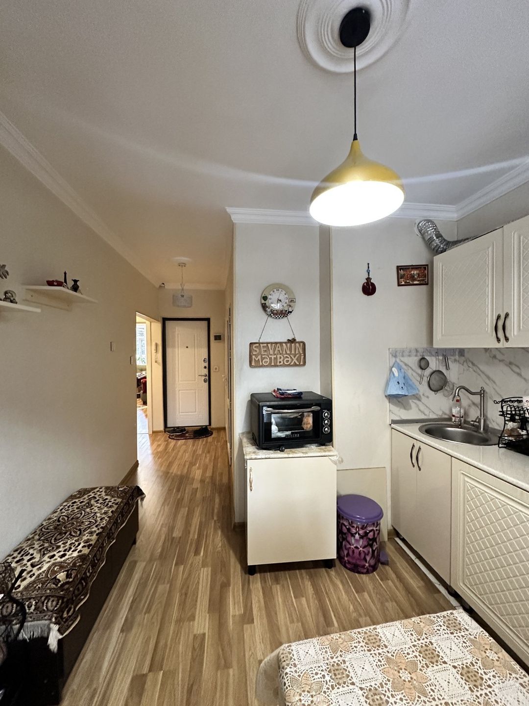 Satılır 2 otaqlı köhnə tikili 60 m² — Mənzil, Bakı (6)