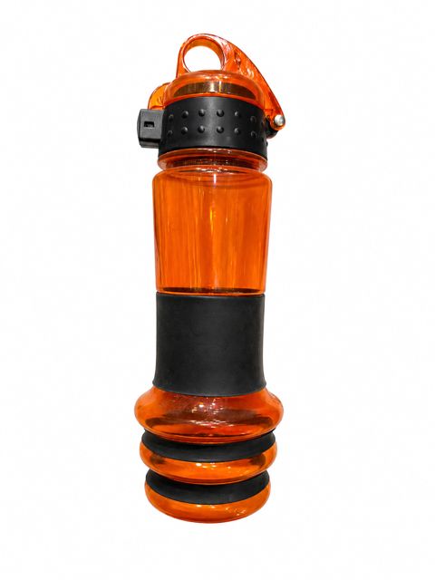İdman su qabı B874, narıncı, plastik, 600 ml — Bakı