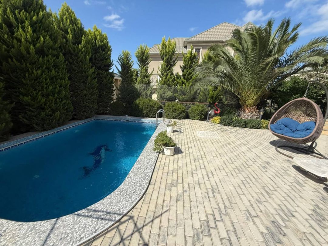 Satılır 6 otaqlı həyət evi/bağ evi 450 m² — Ev, villa, Bakı (3)