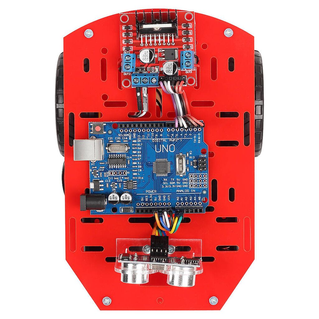 Arduino Maneədən Qaçan Robot Dəsti Layihə tapşırıqları, robotik — Oyuncaq figuraları, Bakı (5)