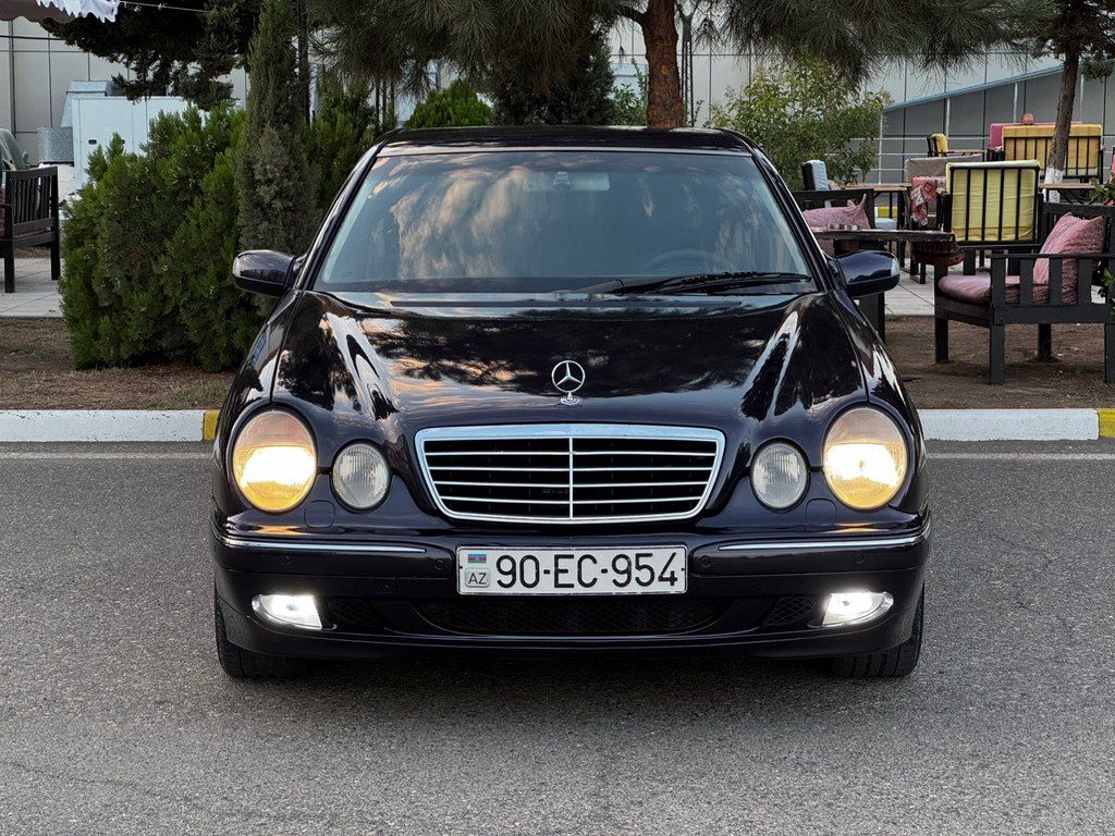 Mercedes E 240, 2.4 L, 2000 il, 368 000 km 90-EC-954 — Avtomobillər, Saatlı (10)