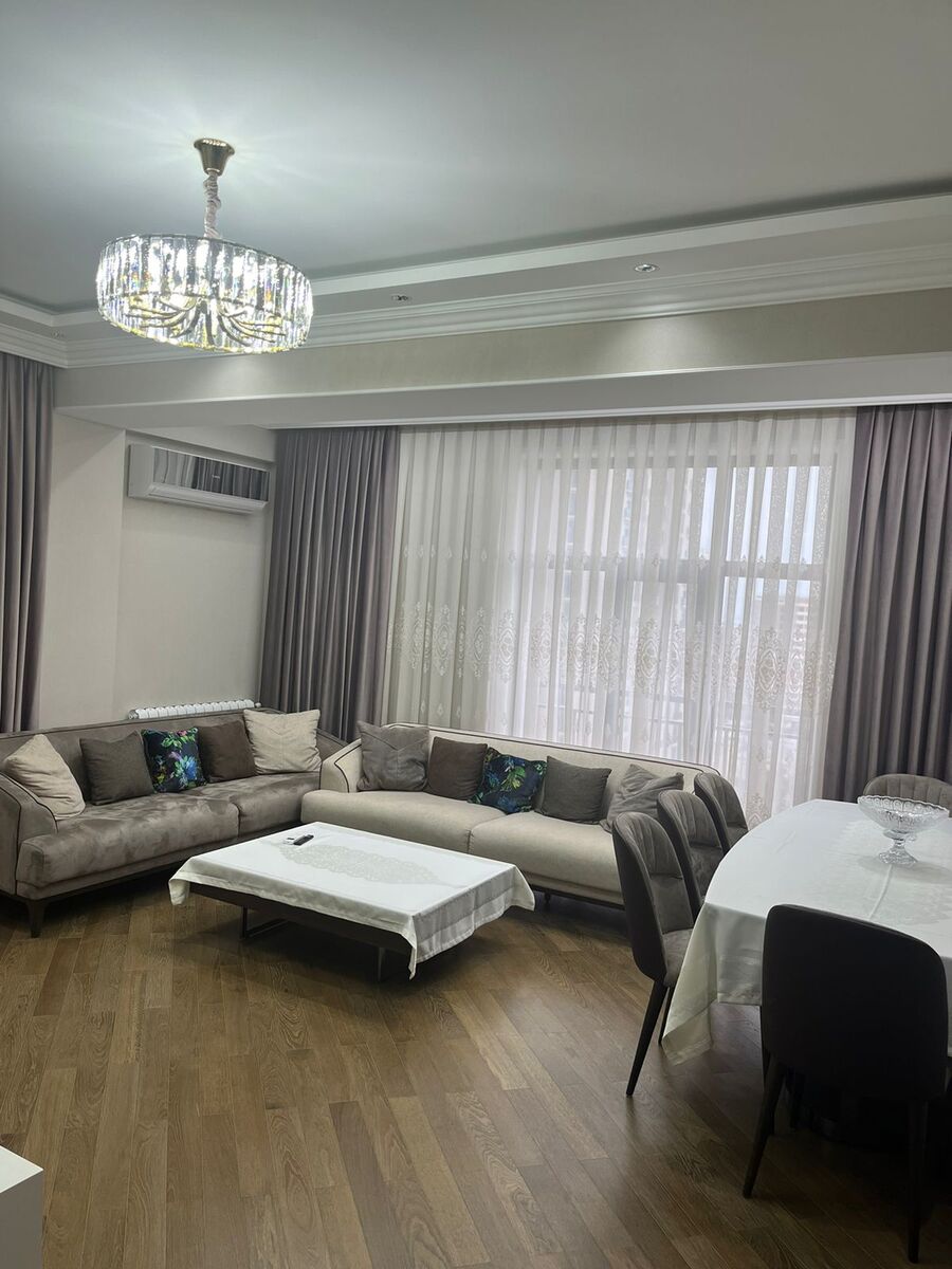 İcarəyə verilir 4 otaqlı yeni tikili 160 m² — Mənzil, Bakı (2)