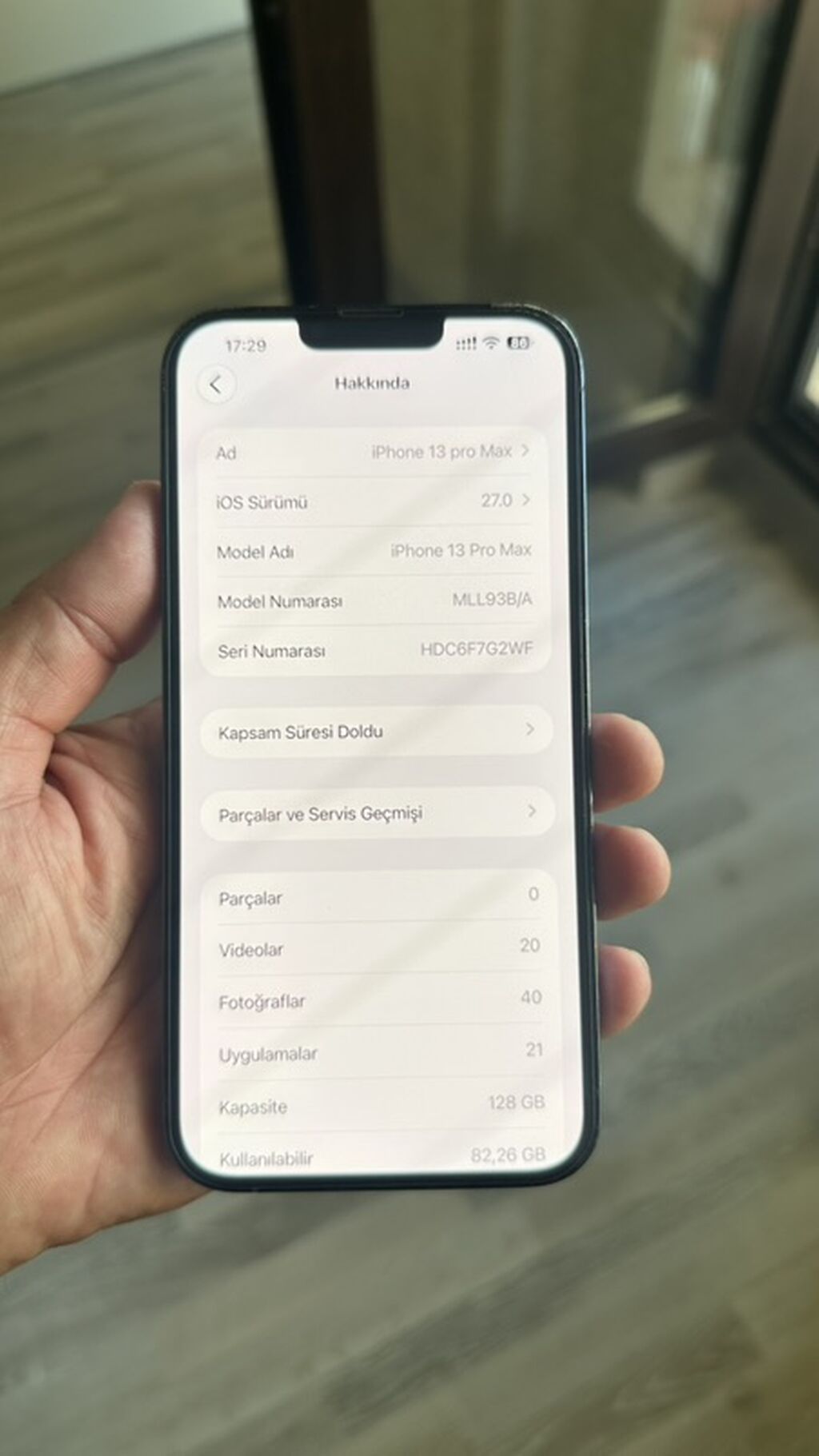 IPhone 13 Pro Max, 128 GB, Sierra Blue, Face ID — Apple iPhone, Bakı (10)