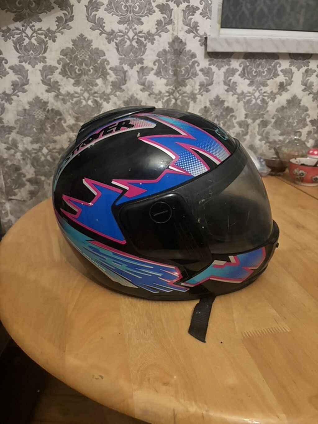Motor kaskı – Nova, tam üz qoruyuculu (full-face) model — Motosiklet geyimi, Bakı